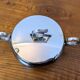 Antique stainless steel sugar bowl by Remy Letang