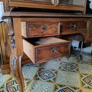 Display cabinet bookshelf