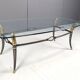 Table basse vintage de régence d'Hollywood, 1960