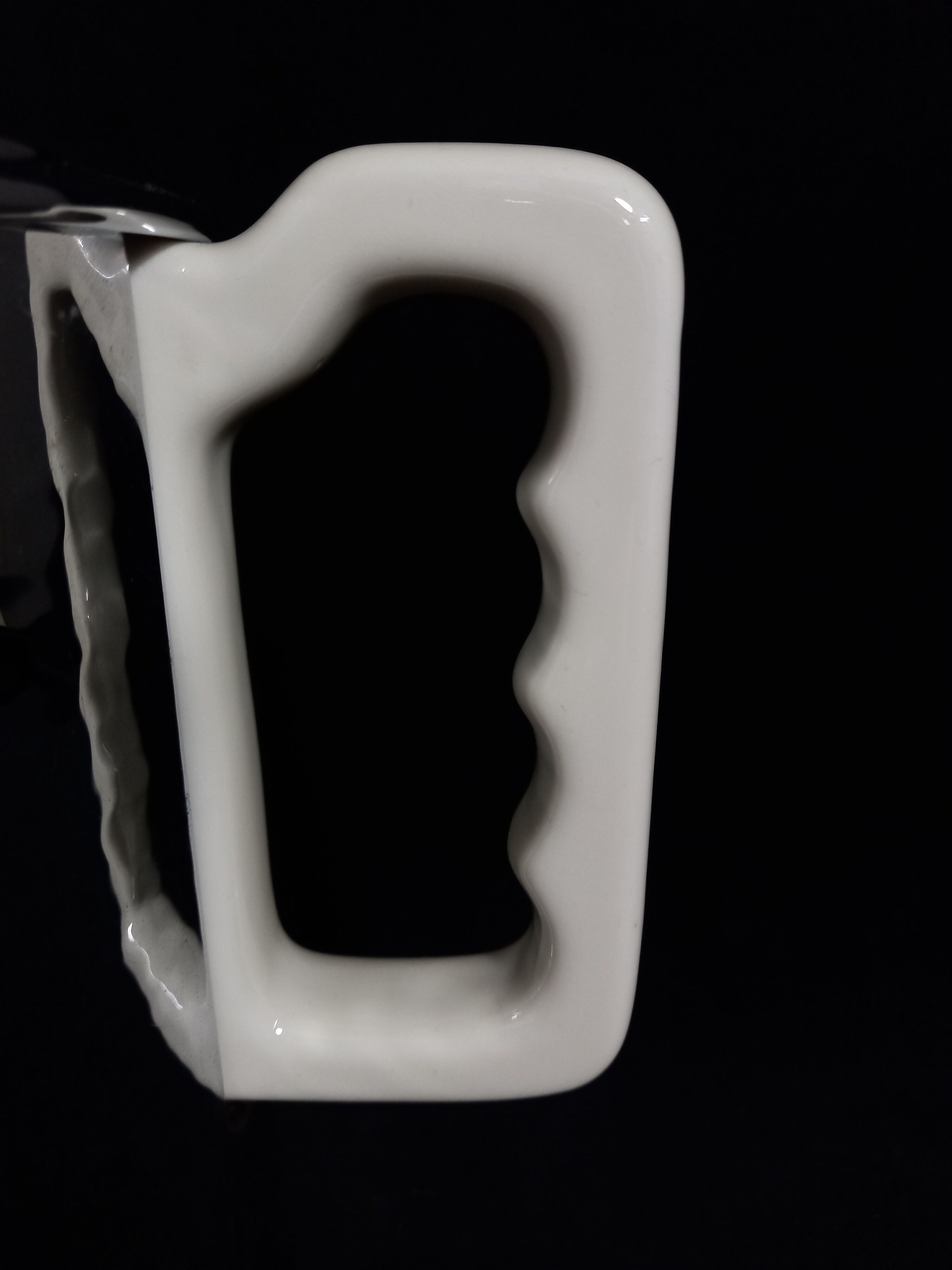 Large art deco insulating coffee maker in hammered metal and porcelain (by bauscher & sus)