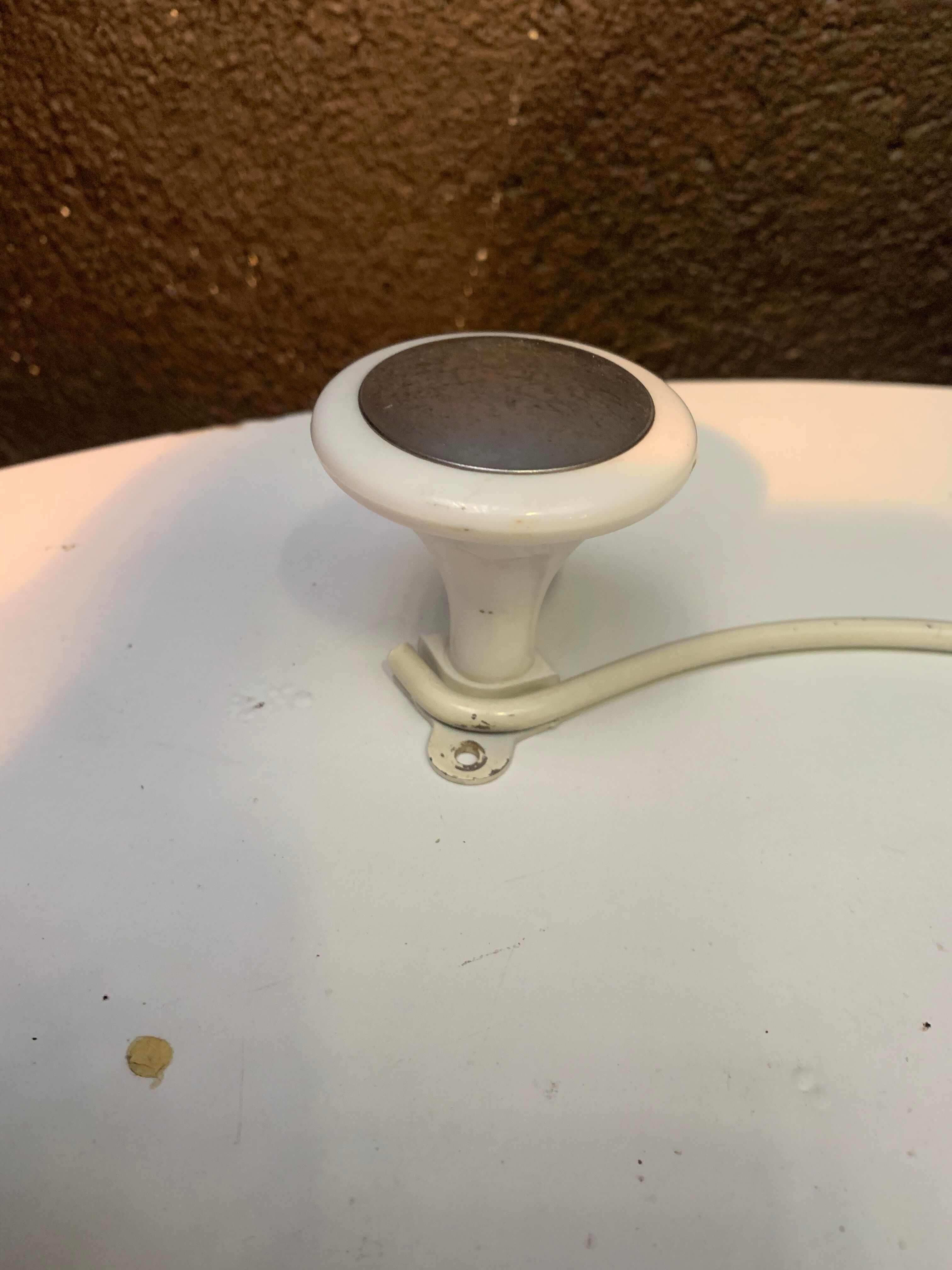 Coat rack, pair of patère design 1960