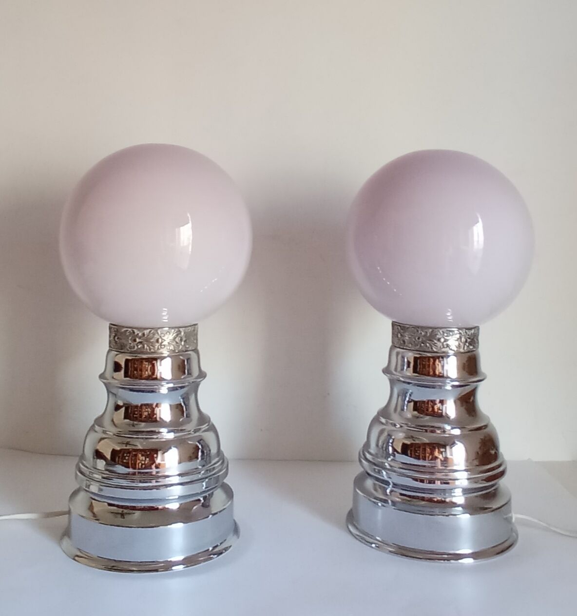 Pair of vintage lamps