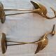 Couple of brass herons