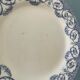 Set of 12 plates Terre de Fer Creil and Montereau, Dubarry service