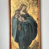 Large Maria and Child „Sancta Maria” Painting