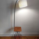 Vintage magazine lamp