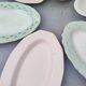 Set of 6 antique earthenware dishes by Gien and St Amand