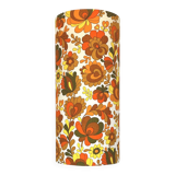 Chrysanthemum Lampshade H60 D28 - Vintage Floral Fabric
