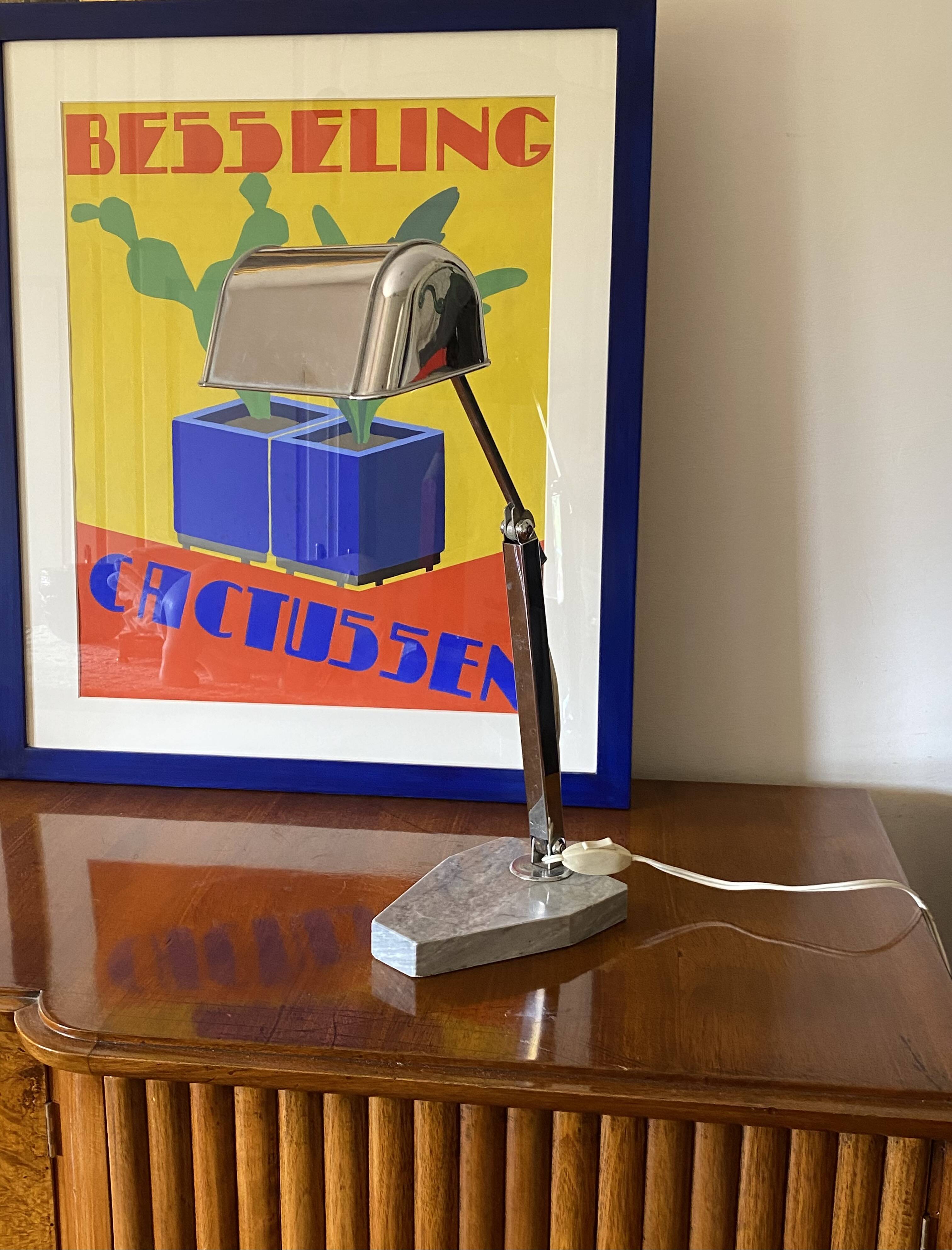 Art Déco desk Lamp, Fare France, circa 1930