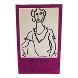 Poster Matisse Galerie Berggruen Paris 1983