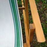 Chaise longue transat vintage