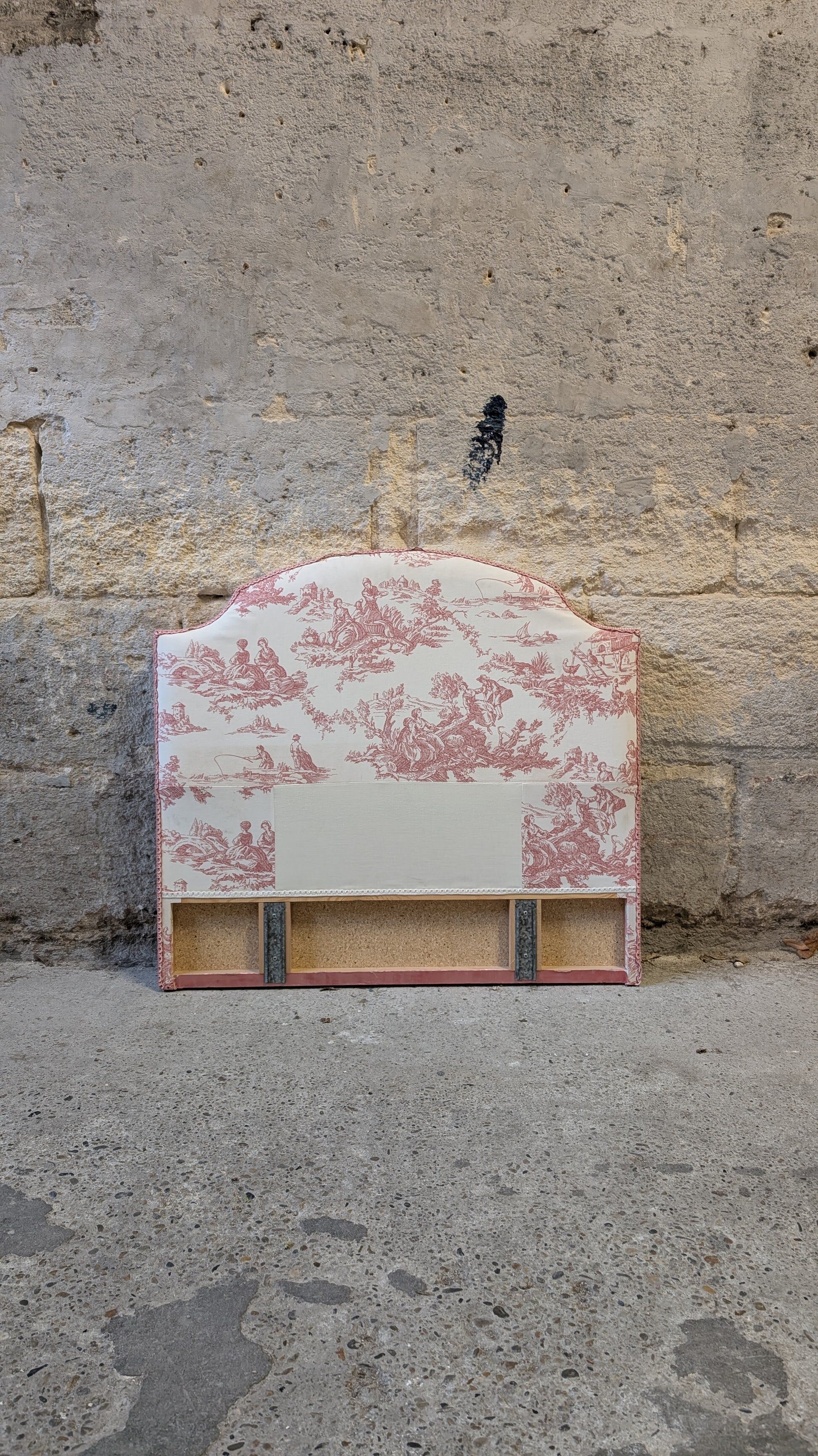 Headboard in toile de Jouy