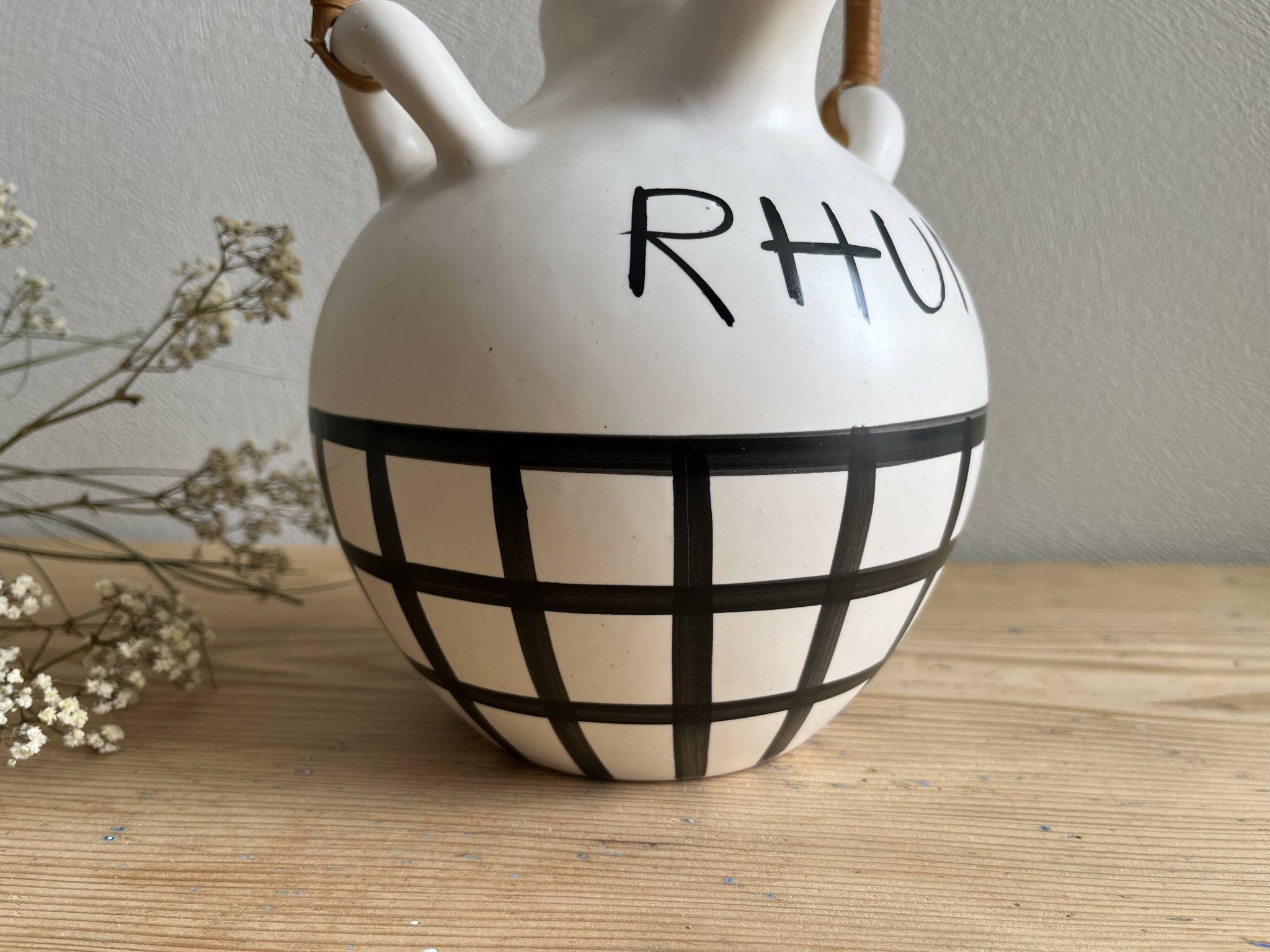 Lili Voltz Vintage Ceramic Rum Bottle