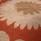 Boho Chic Suzani Embroidered Bergere Chair