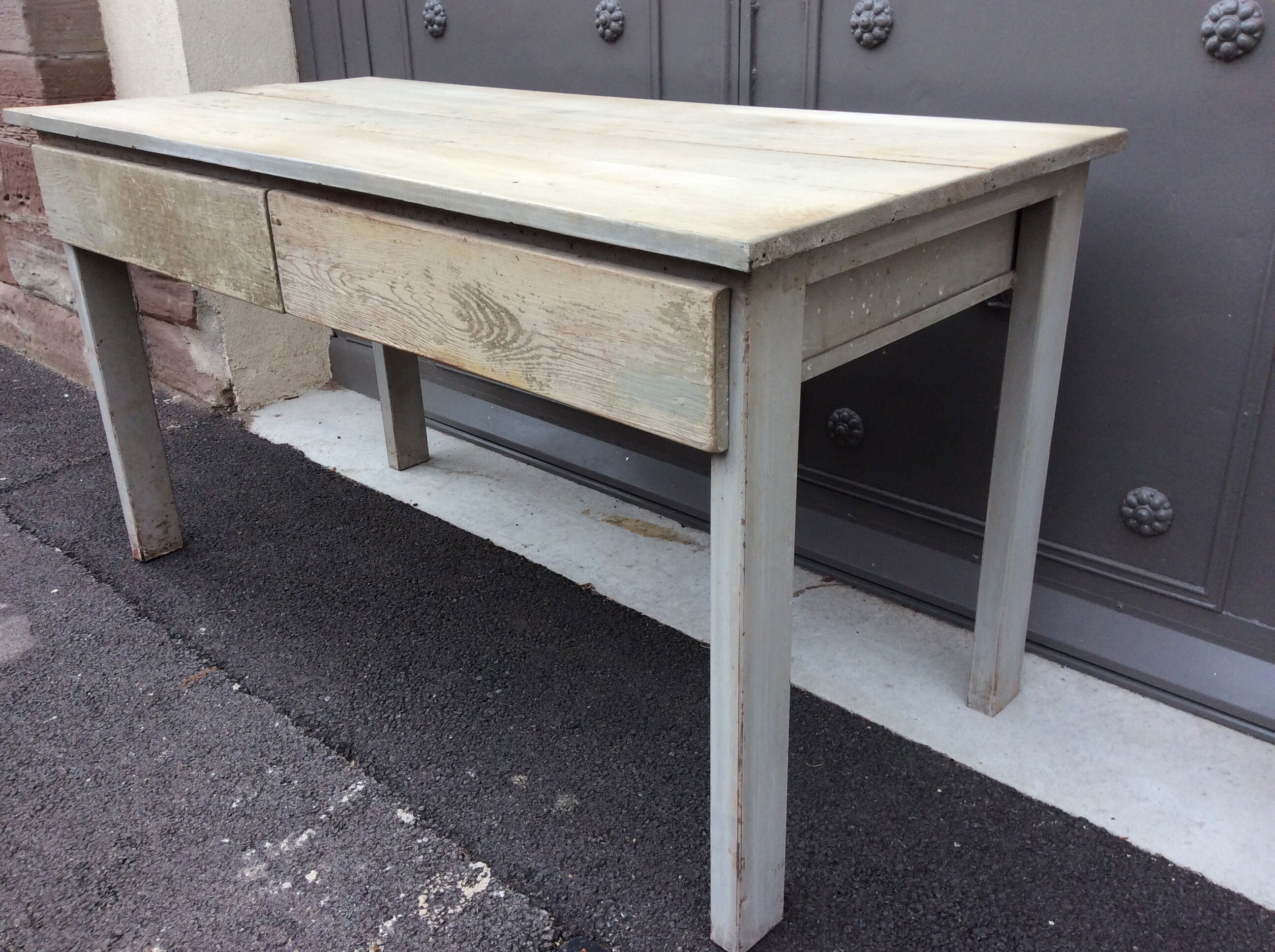 Table workshop industrial loft french dinning table workshop