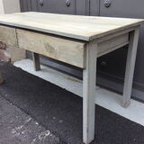 Table workshop industrial loft french dinning table workshop