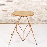 Table d'appoint porte-revues vintage