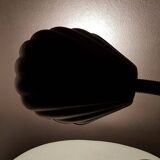Vintage desk lamp in 1970s brown metal shell