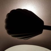 Vintage desk lamp in 1970s brown metal shell