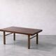 Vintage Mid-Century Danish Modern Colonial Rosewood Coffee Table, 1960s