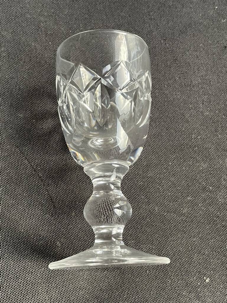 6 liquor glasses signed Waterford Crystal