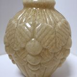 Clichy art deco glass vase