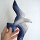 Vintage ceramic bird to hang