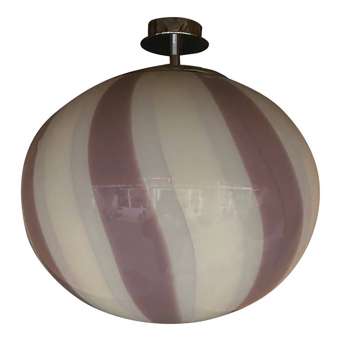 Contemporary Glass Multicolors Pendant Italian