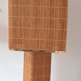 Lampe de chevet en raphia