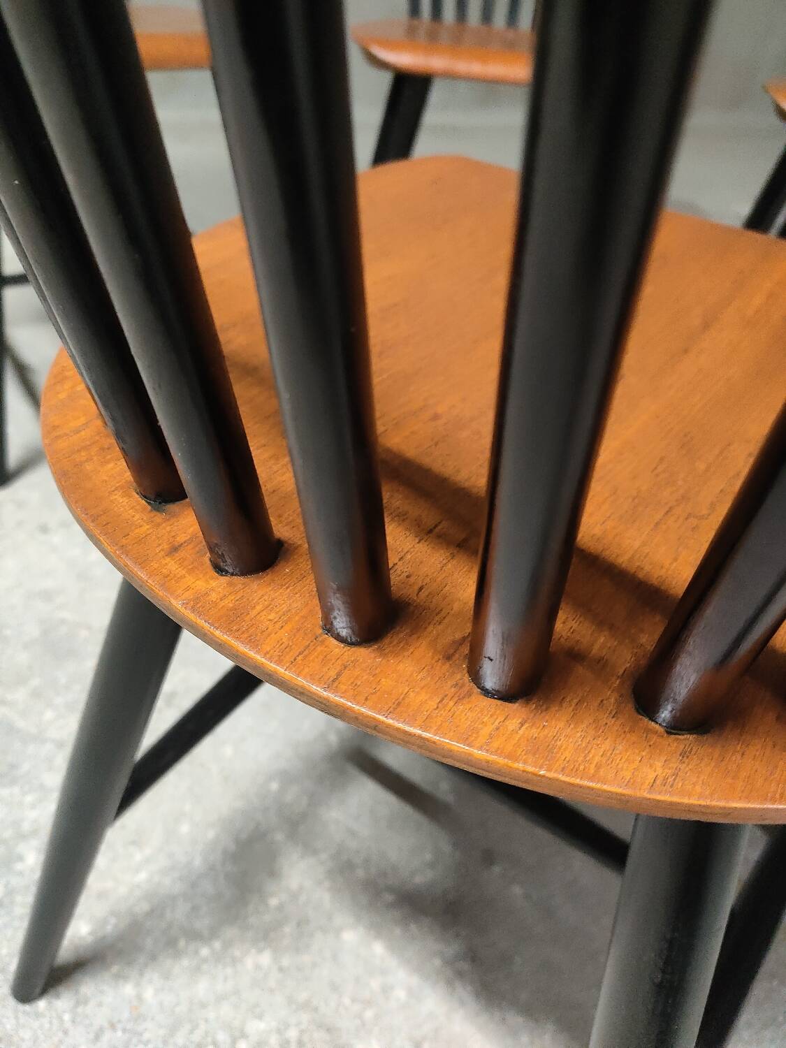 4 Scandinavian 60's Samcom lounge chairs