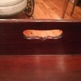 Mahogany butler folding table