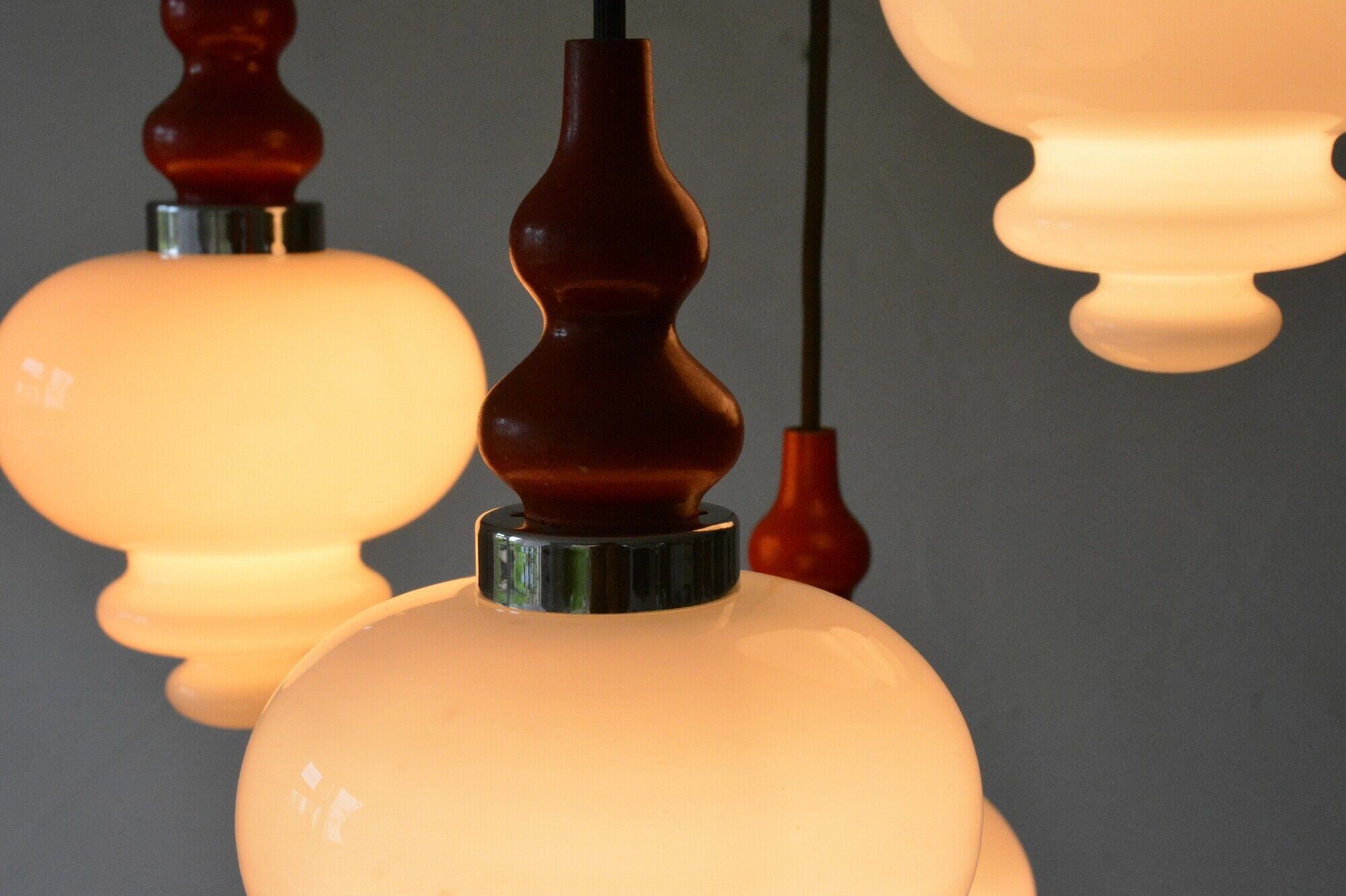 Cascade hanging lamp, 70s