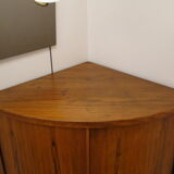 Rounded corner cabinet 1960 danish