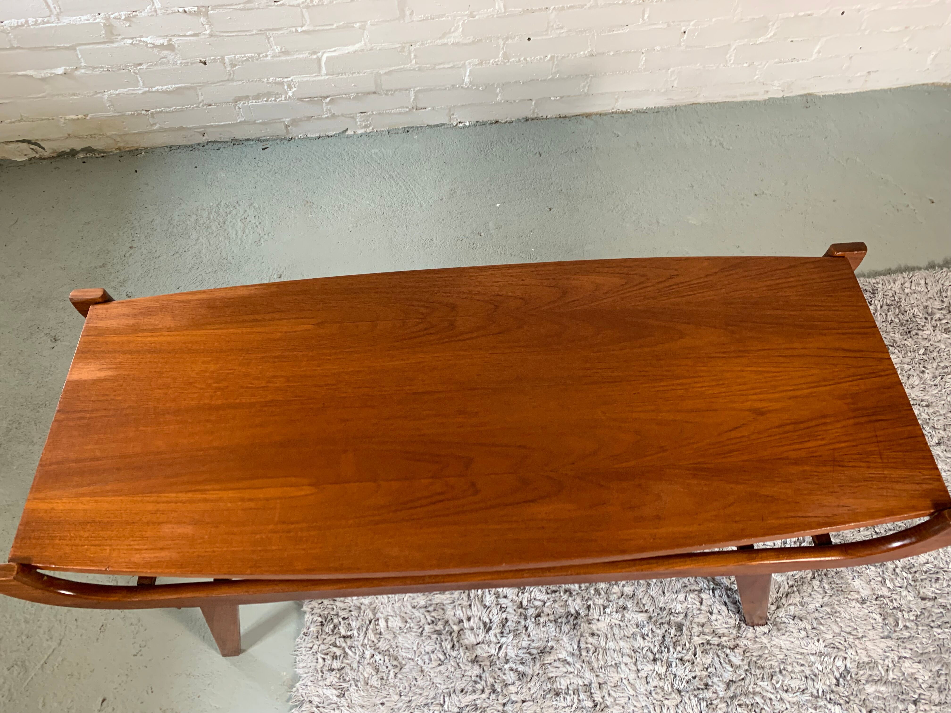 Louis Van Teeffelen teak coffee table 1960