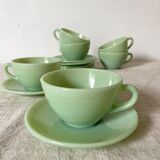 New Duralex opaline cups, 50s-60s