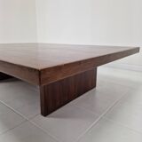 Large Bamboo "Wabi Sabi" Coffee Table by Axel Vervoordt, Belgium, 1980's