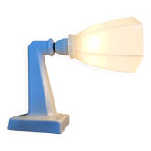 Antique wall light in porcelain with a new socket.