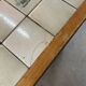 Extendable table in wood and mosaic
