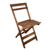 Chaise pliante ancienne