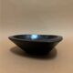 signed black wood fruit basket