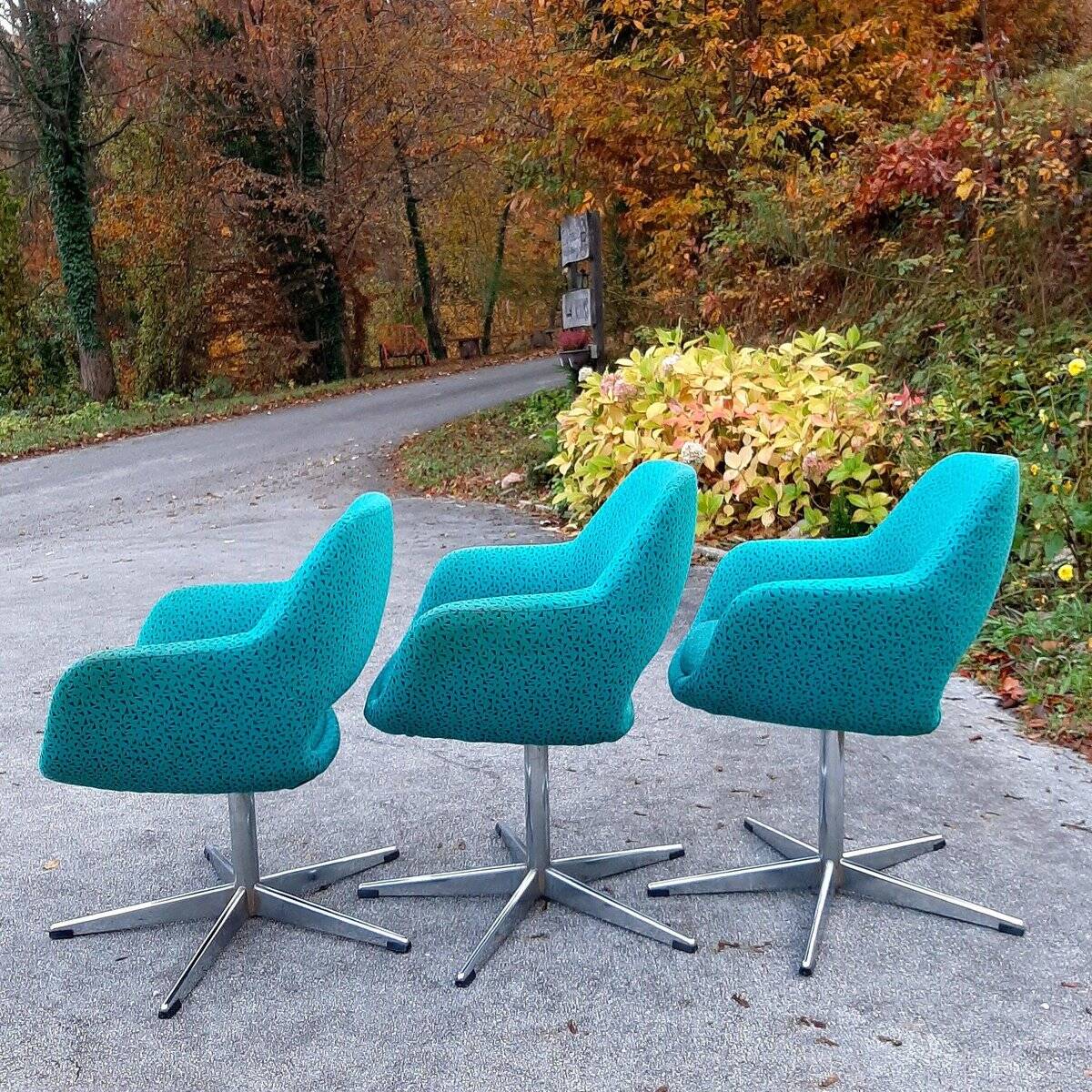 Mid-century office chairs by Stol Kamnik, 1970s