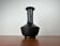 Black Clay Vase from modern studio pottery of mid-century Lama Oaxaca, Mexico, 1960s