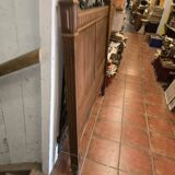 Old oak headboard