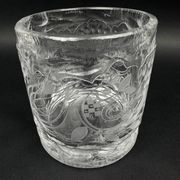 Crystal vase by Bjorn Wiinblad for Rosenthal, limited edition numbered 63/100