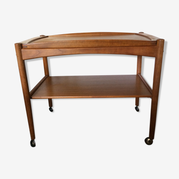 Danish teak server with removable top