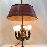 Bouillotte lamp with 4 lights