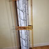 Old restyled metal screen, 3 shutters, 170 cm