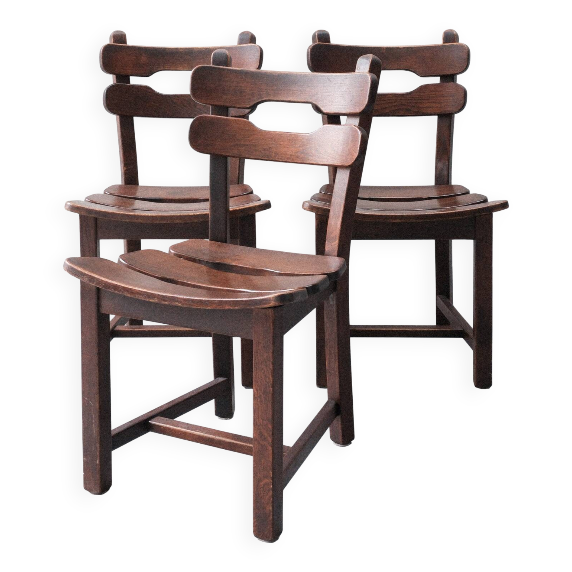 6 chaises de salle à manger dans le style de Dittmann & Co.