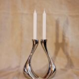 Paire de bougeoirs Georg Jensen