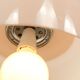 Space Age White Pendant Lamp from Guzzini, 1960s